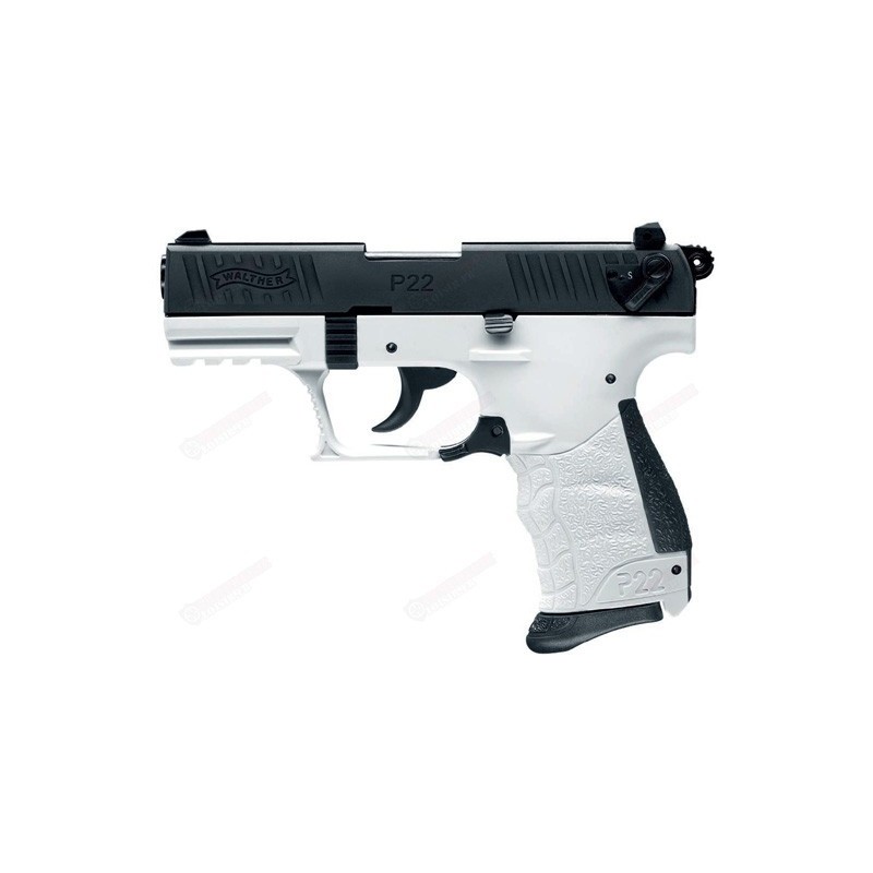 Pistolet alarme WALTHER P22Q  Cal. 9mm - White Edition