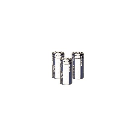 Lot de 3 piles lithium CR123A 3V