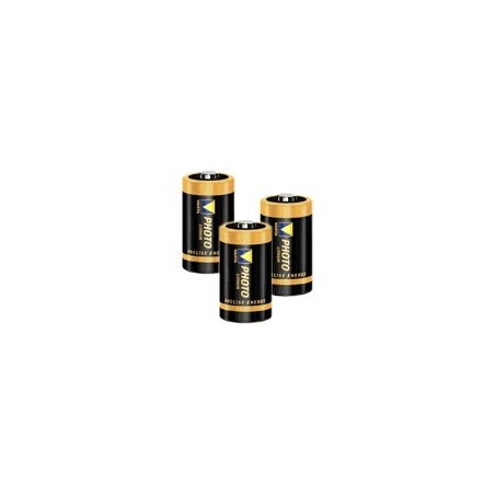 Lot de 3 piles lithium CR2 3V