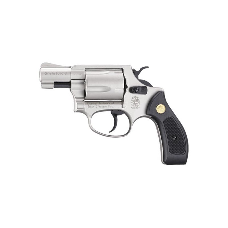Revolver alarme UMAREX SMITH & WESSON nickelé Cal. 9mm