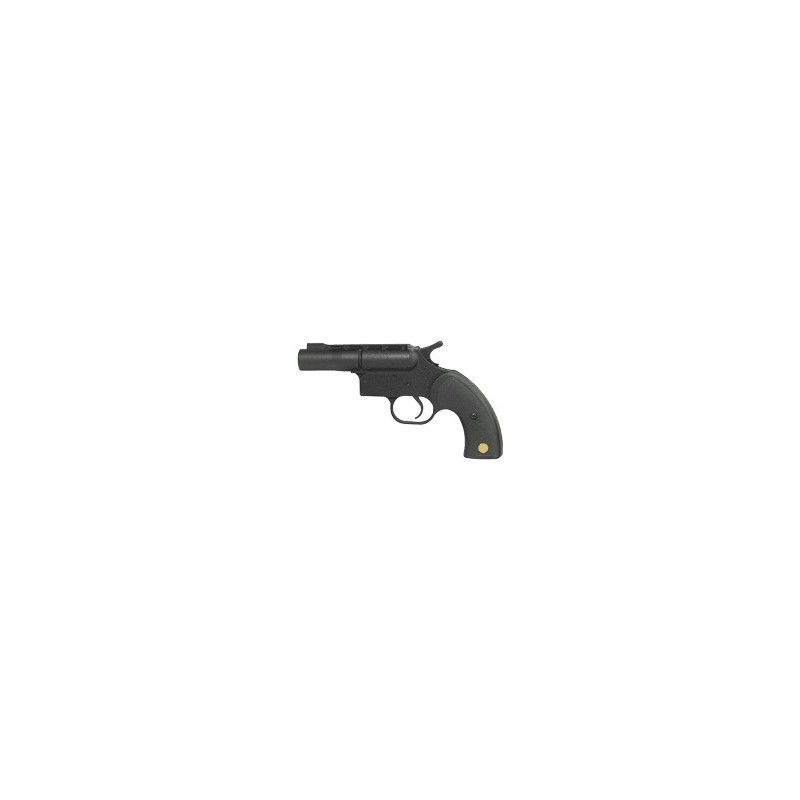 Pistolet GC 27 gomme cogne, arme defense a projectile en caoutchouc