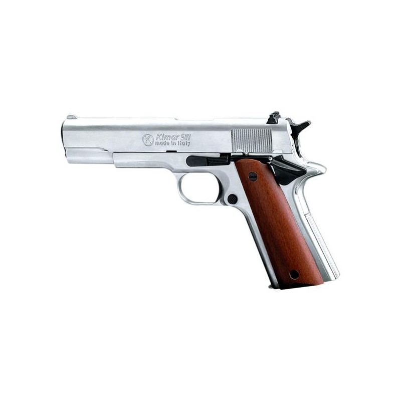 Pistolet alarme KIMAR 911 nickelé Cal. 9mm