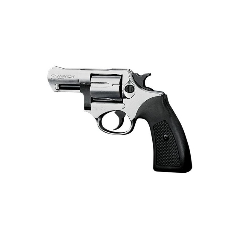 Revolver alarme KIMAR Kruger nickelé Cal 9 mm