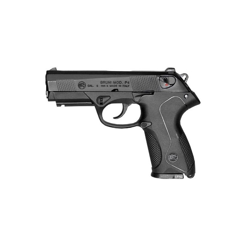 Pistolet alarme BRUNI Mod. P4 noir Cal. 9mm