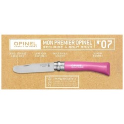 Couteau OPINEL - Mon Premier Opinel - N°07 - Rose
