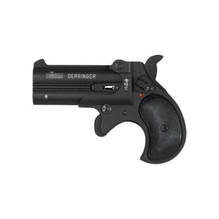 Revolver d'alarme UMAREX ROHM RG Derringer noir Cal. 9mm