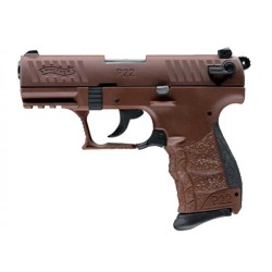 Pistolet alarme WALTHER P22Q Cal. 9mm - Chocolate 